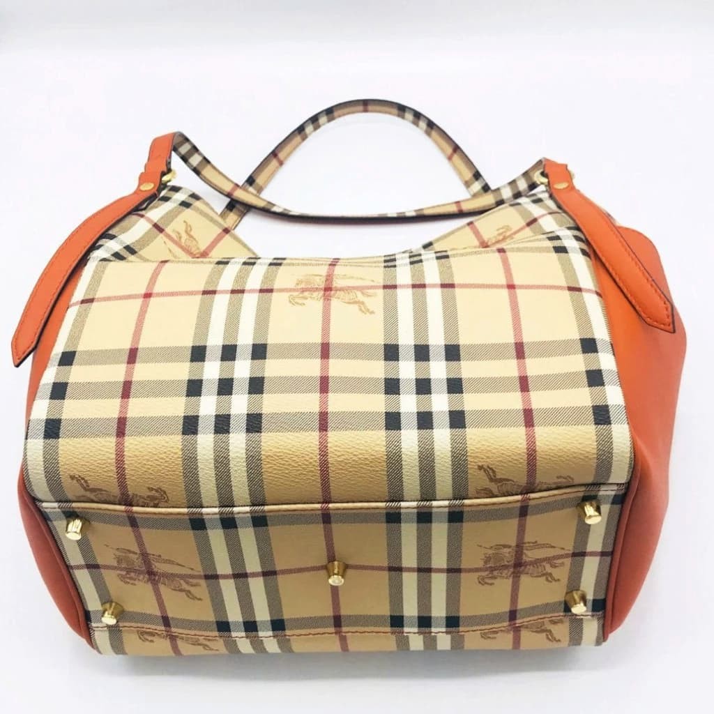 Burberry Canterbury Check Tote - CHIC Kuwait Luxury Outlet