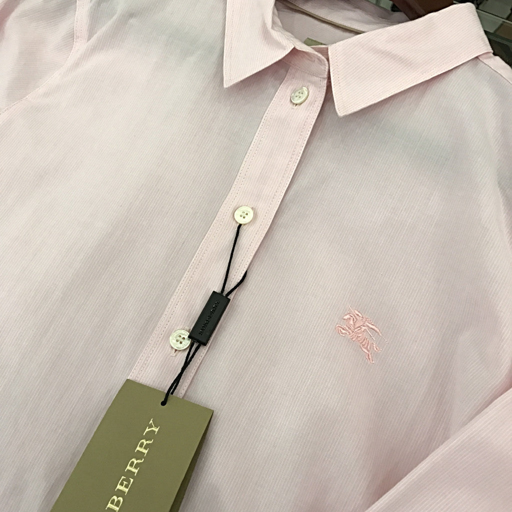 Burberry BRIT Shirt Embroidered Logo - CHIC Kuwait Luxury Outlet