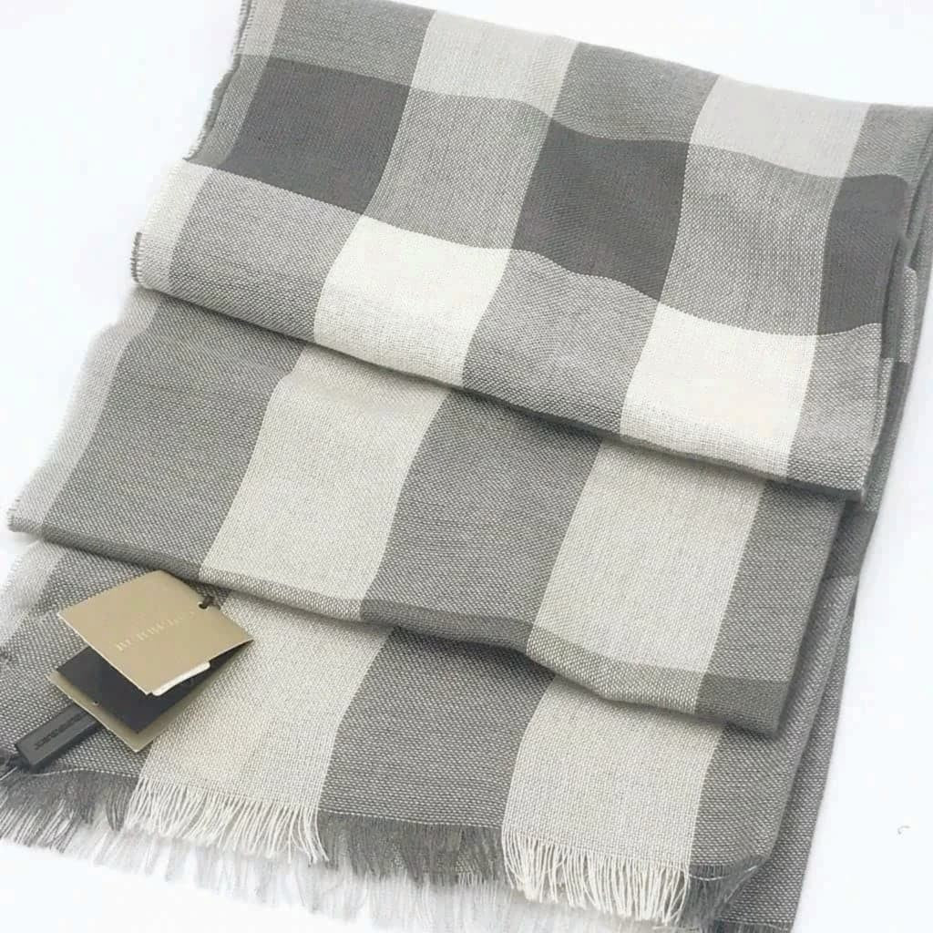 Burberry Scarf Gauze Large Check - chickuwait.com