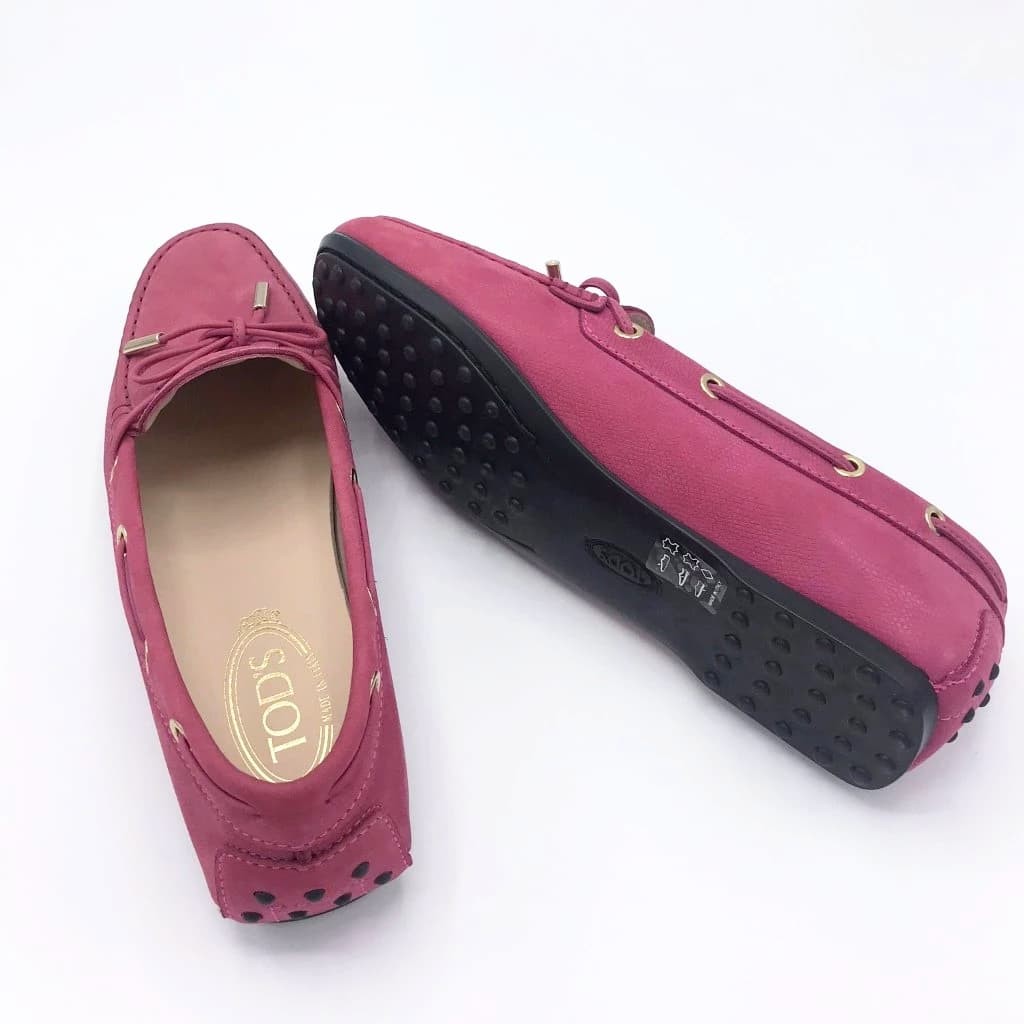 Tods Gommino City Loafers Nubuck - CHIC Kuwait Luxury Outlet