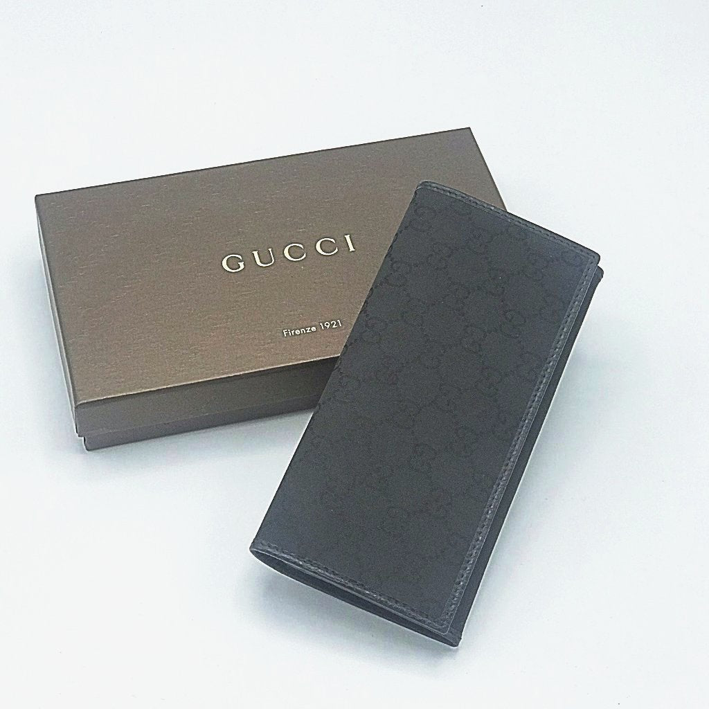 Gucci Continental Wallet GG Canvas - CHIC Kuwait Luxury Outlet