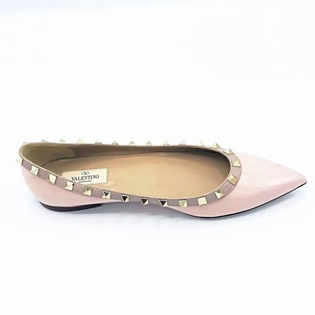 Valentino Garavani Rockstud Flats - CHIC Kuwait Luxury Outlet