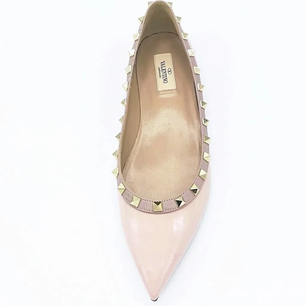 Valentino Garavani Rockstud Flats - CHIC Kuwait Luxury Outlet