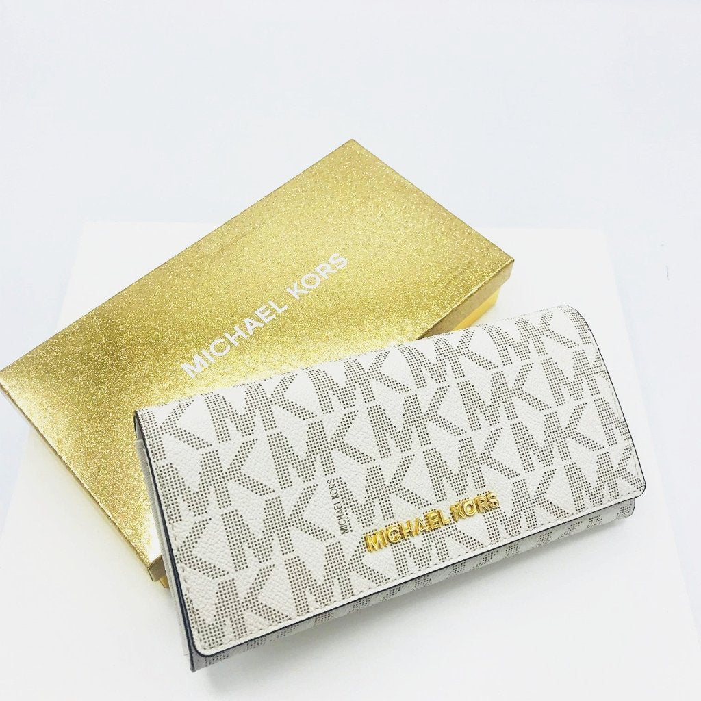Michael Kors Leather Wallet Carryall - CHIC Kuwait Luxury Outlet