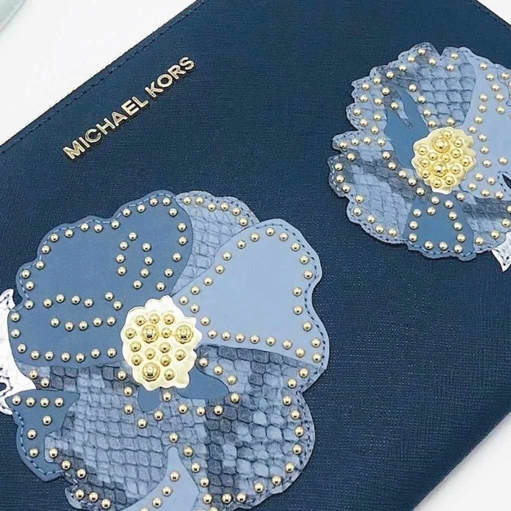 Michael Kors Clutch Floral Wristlet - CHIC Kuwait Luxury Outlet