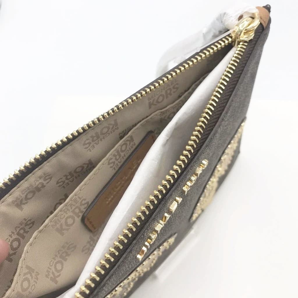 Michael Kors Clutch Floral MK Wristlet - CHIC Kuwait Luxury Outlet