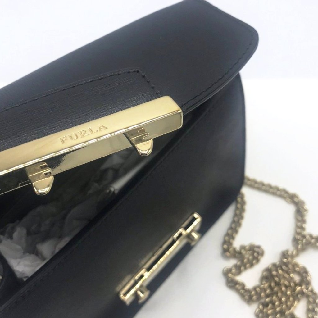 Furla Julia Mini Saffiano Crossbody - CHIC Kuwait Luxury Outlet