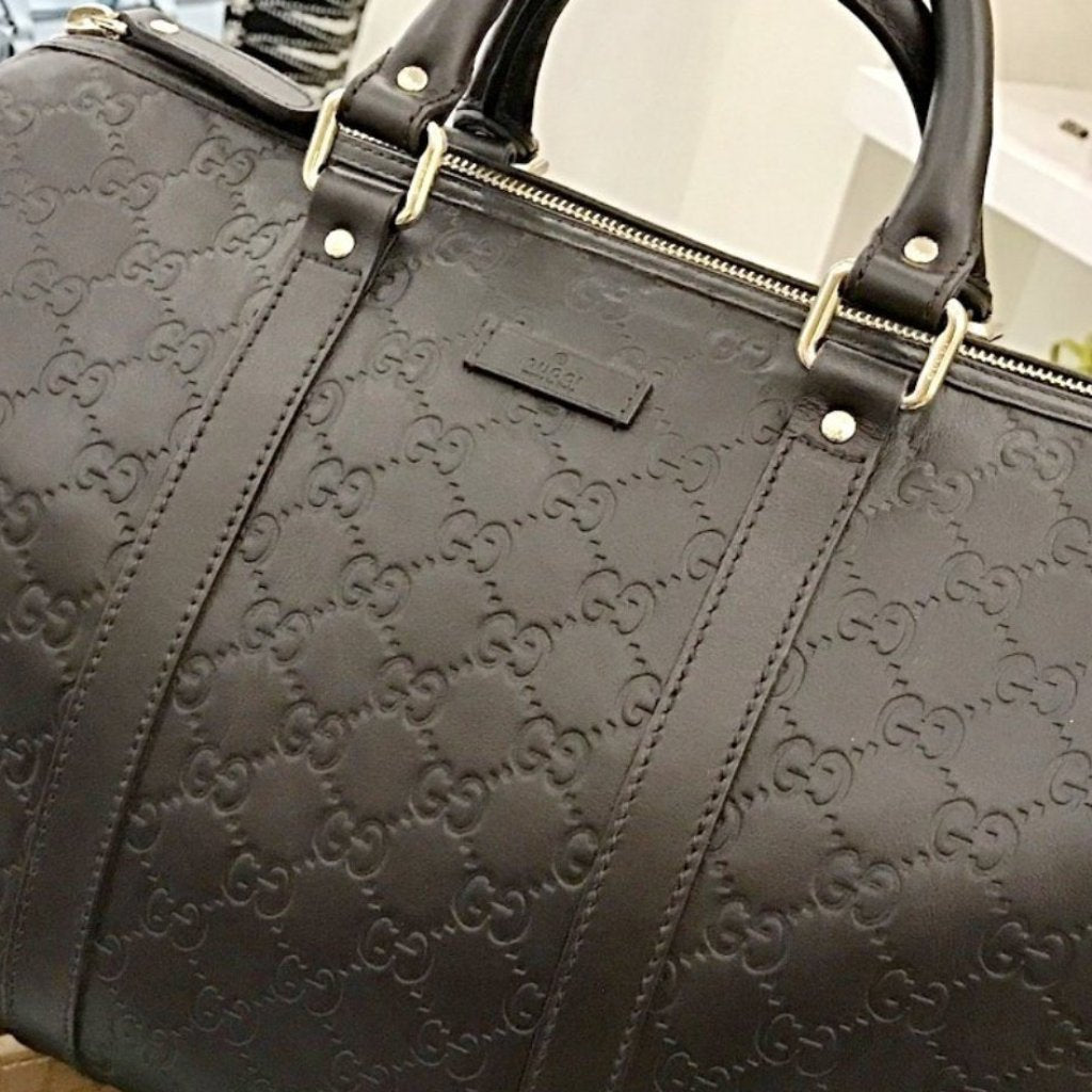 Gucci Bauletto Leather Tote - CHIC Kuwait Luxury Outlet