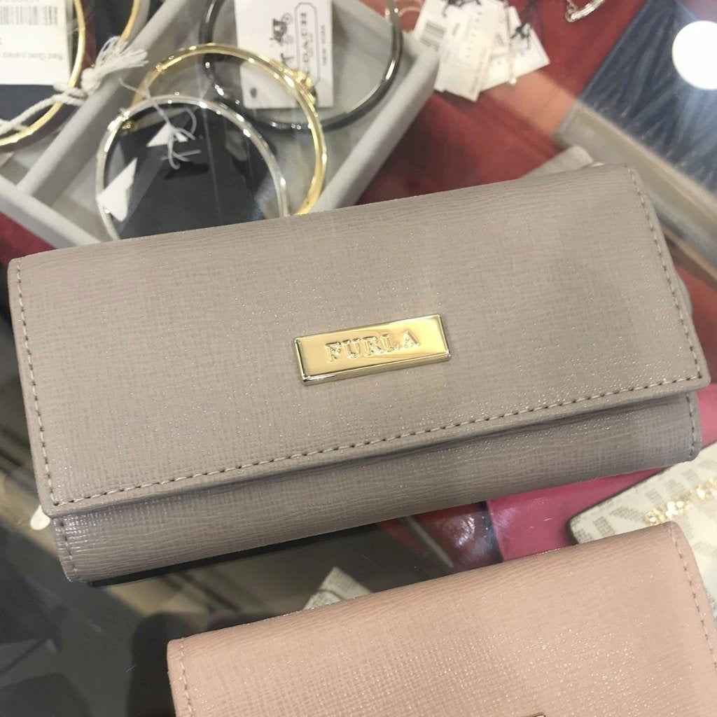 Furla Leather Keyring Large - CHIC Kuwait Luxury Outlet