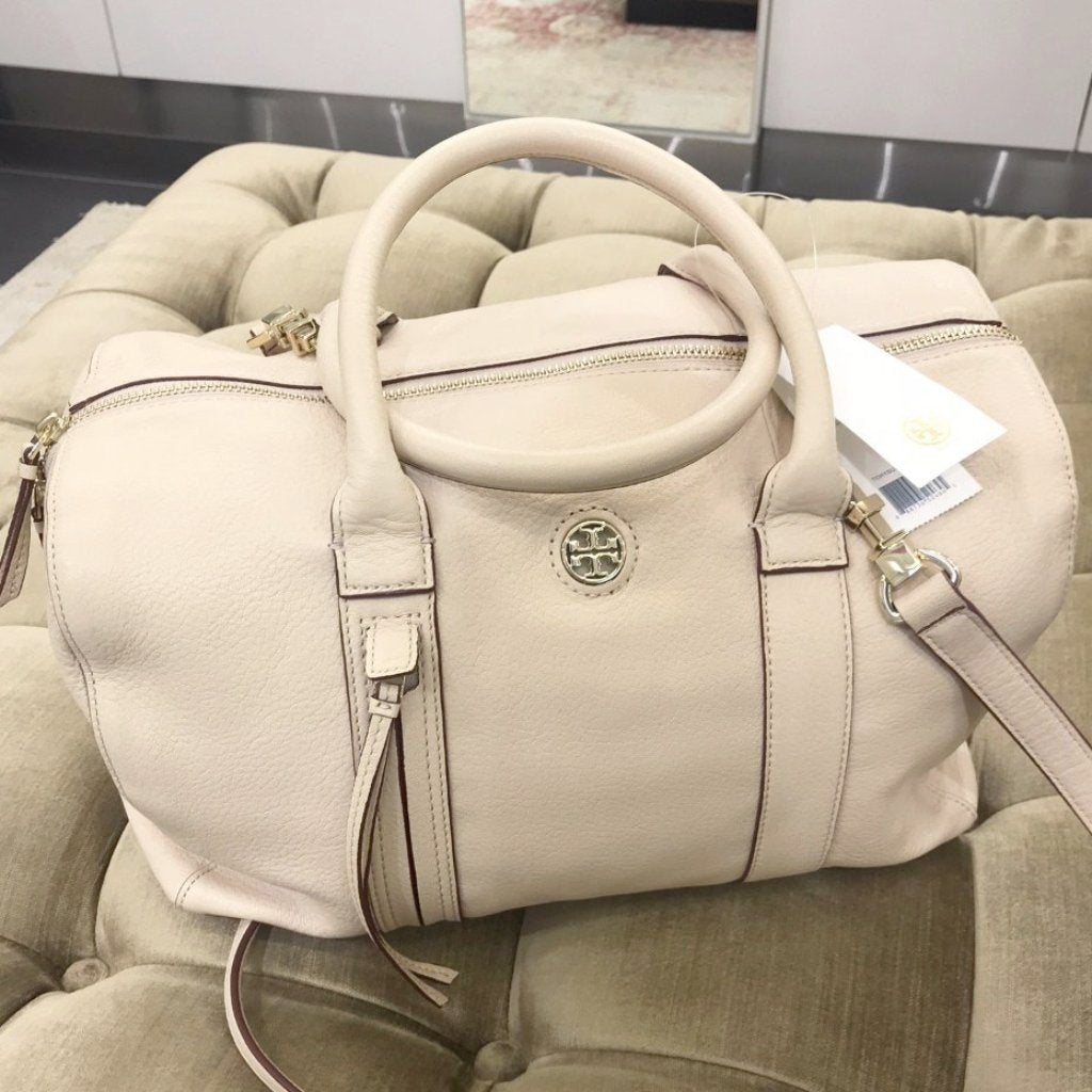 Tory Burch Brody Leather Satchel Bag - CHIC Kuwait Luxury Outlet