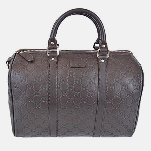 Gucci Bauletto Leather Tote - CHIC Kuwait Luxury Outlet