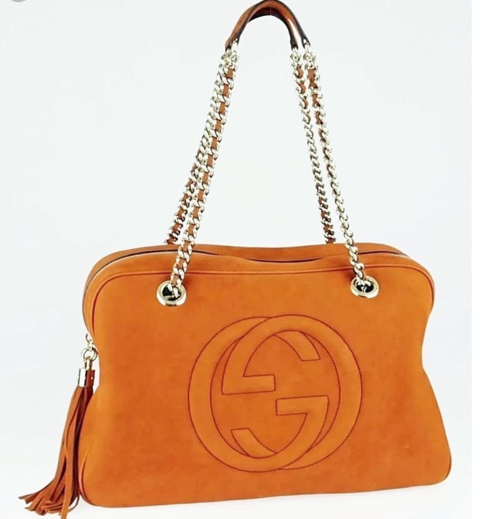 Gucci Nubuck Large Soho Shoulder Bag CHIC Kuwait Luxury Outlet