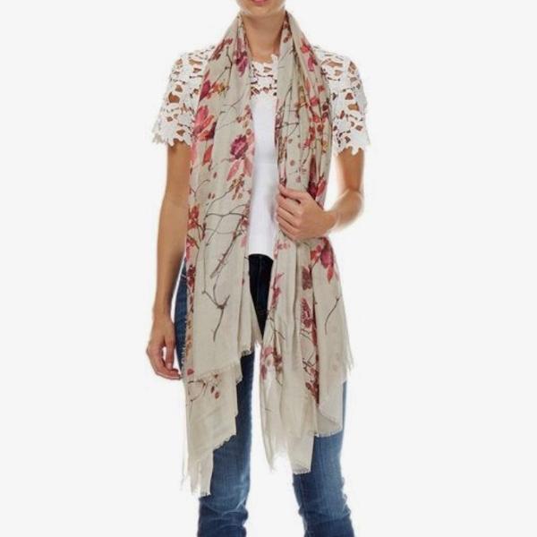 Furla Print Misto Floral Scarf - CHIC Kuwait Luxury Outlet