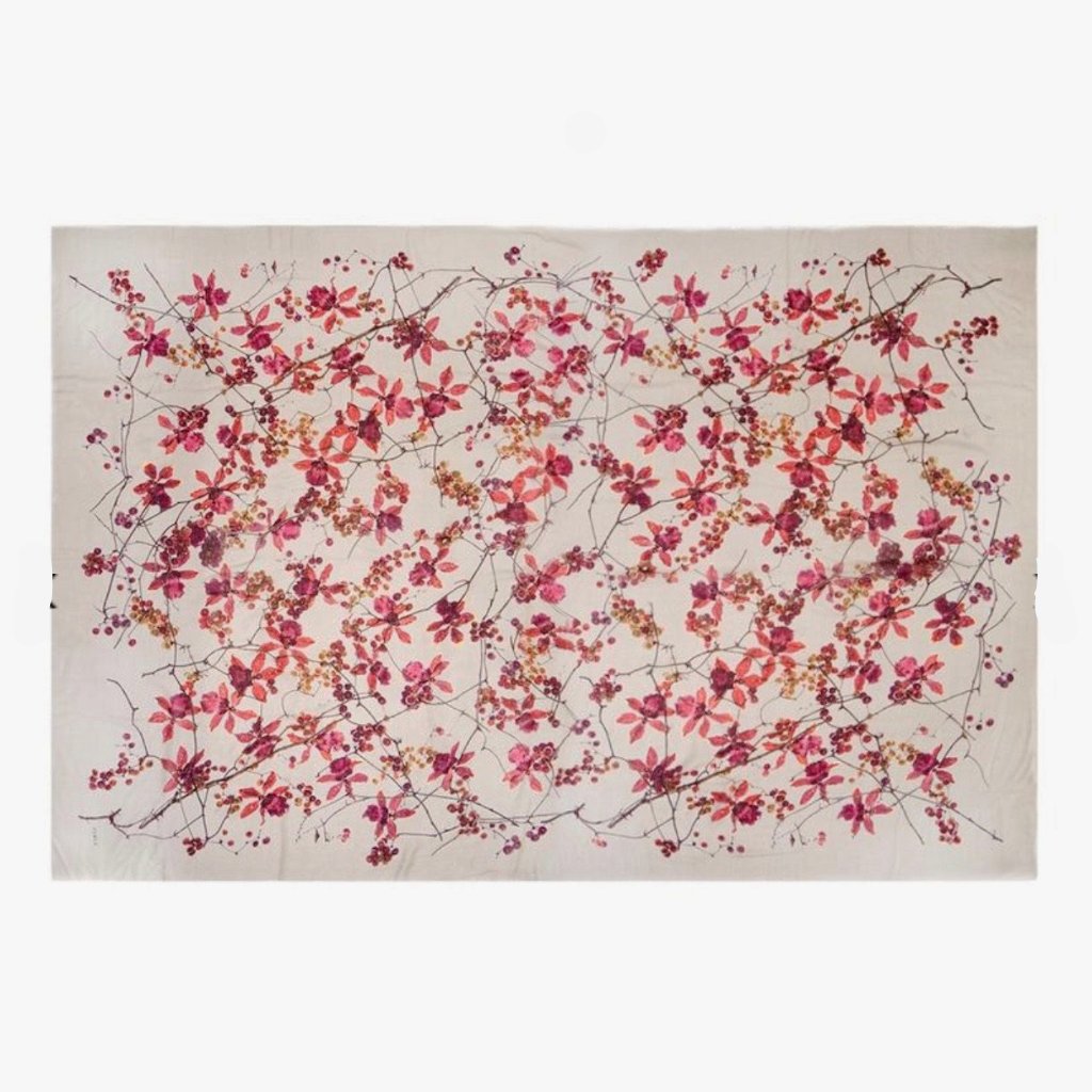 Furla Print Misto Floral Scarf - CHIC Kuwait Luxury Outlet