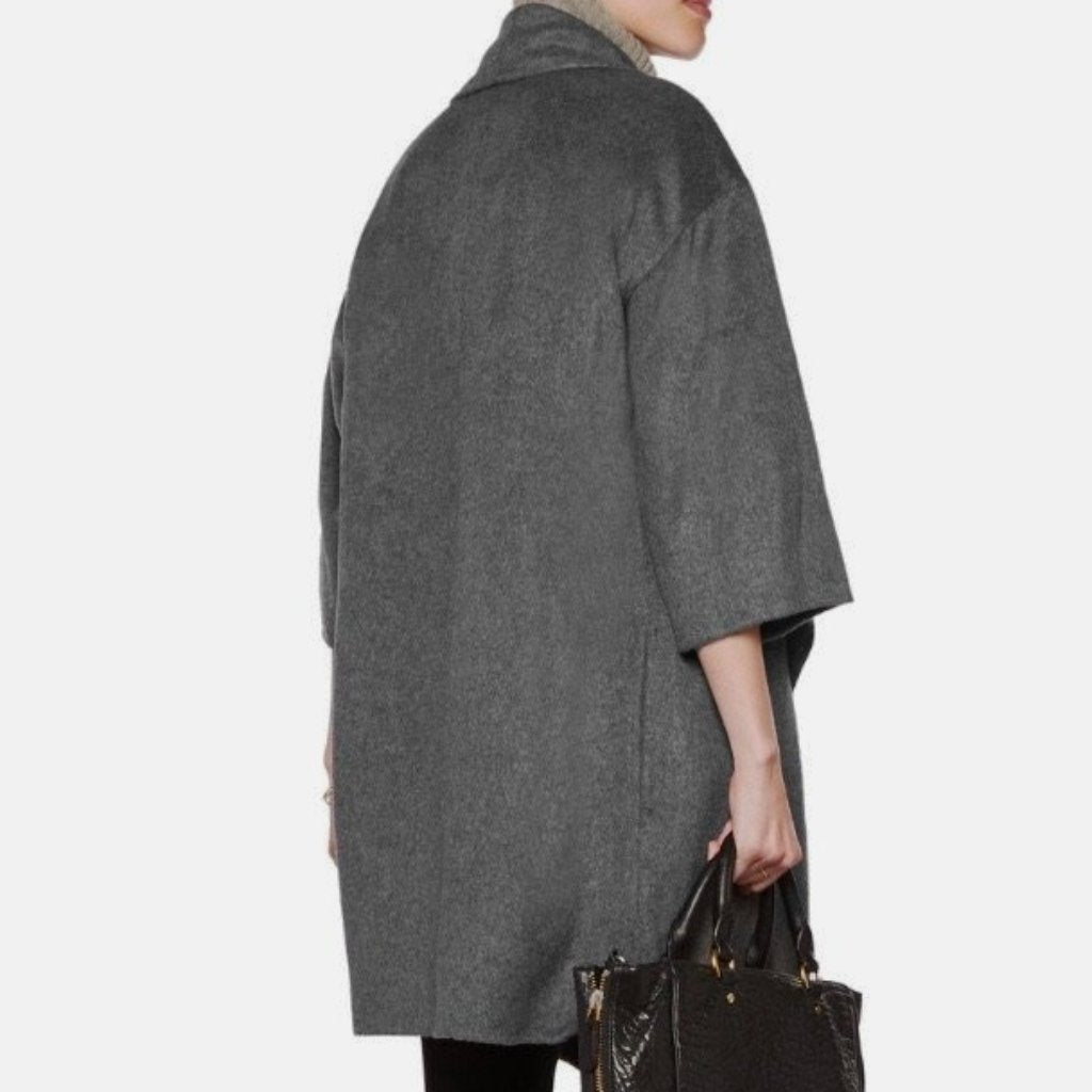 Michael Kors Draped Wool Brushed Coat - chickuwait.com