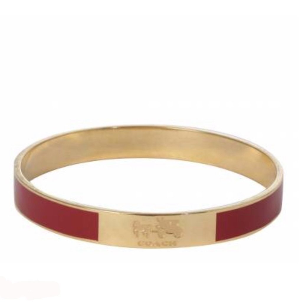 Coach Plaque Enamel Bangle - CHIC Kuwait Luxury Outlet