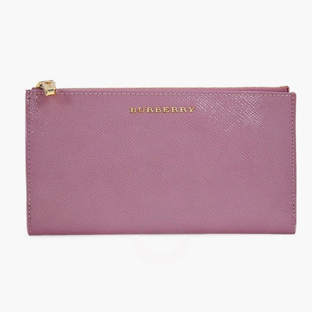 Burberry store wallet purple