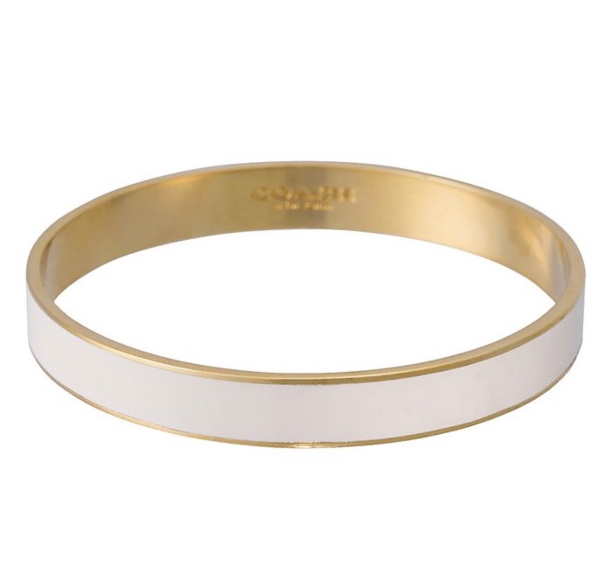Coach Plaque Enamel Bangle - CHIC Kuwait Luxury Outlet