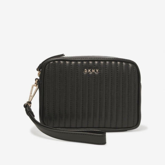 DKNY Small Quilted Leather Clutch - CHIC Kuwait Luxury Outlet