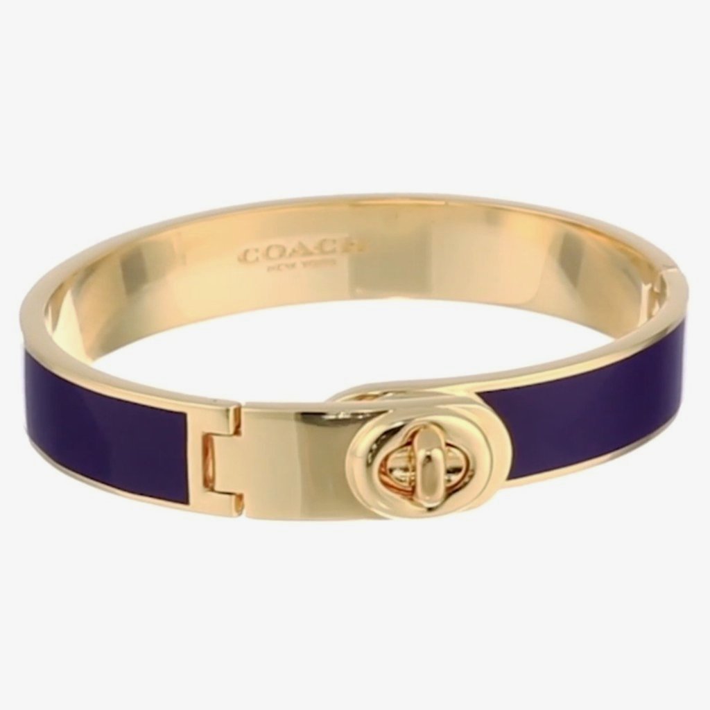 Coach on sale hinged bangle