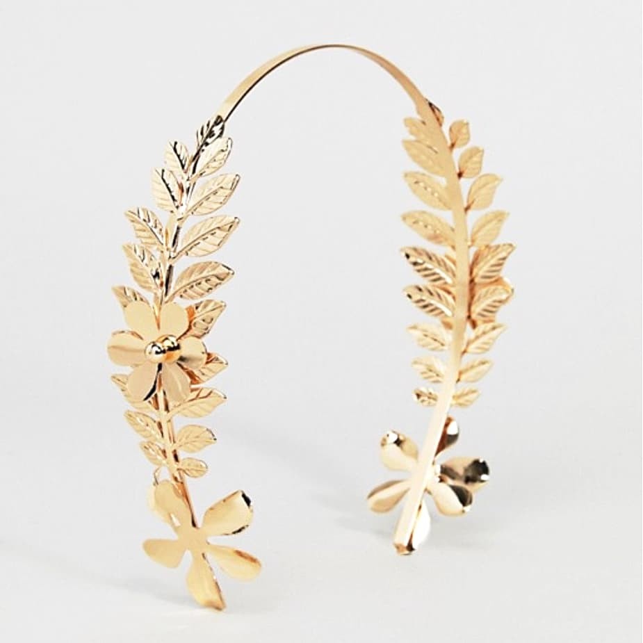 Floral leaf side Headband - chickuwait.com