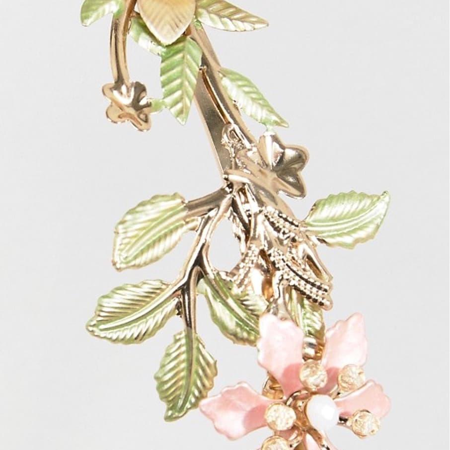 Pastel floral Metal headband - chickuwait.com