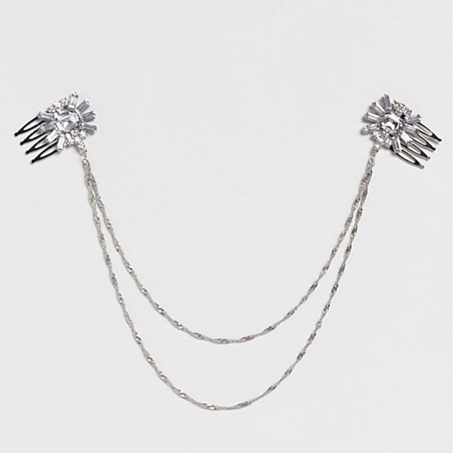 Crystal Side Back Hair Chain - chickuwait.com