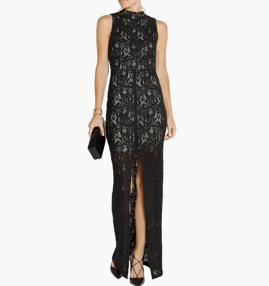 Alice & Olivia Gisela Lace Gown - CHIC Kuwait Luxury Outlet