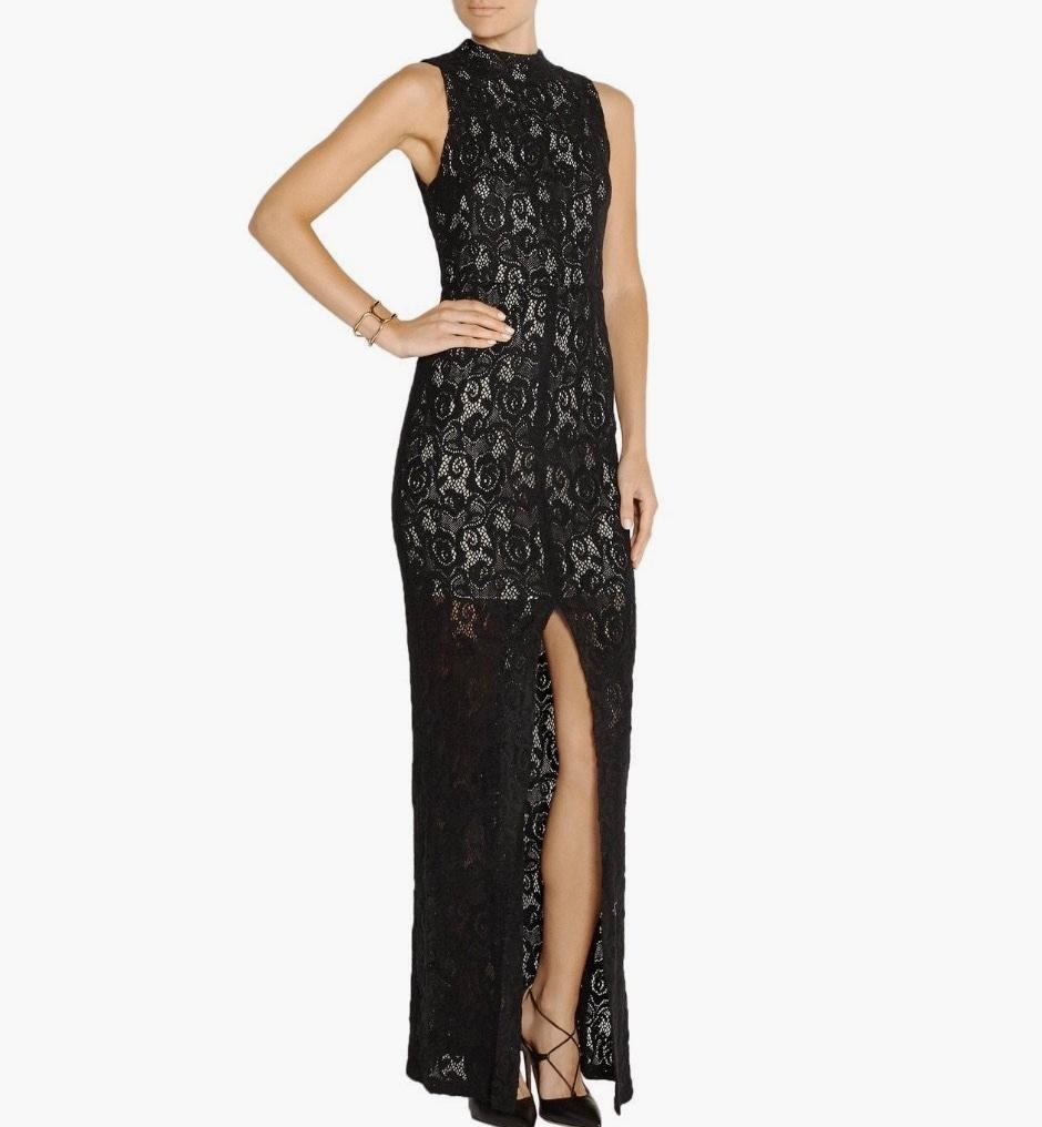 Alice & Olivia Gisela Lace Gown - CHIC Kuwait Luxury Outlet