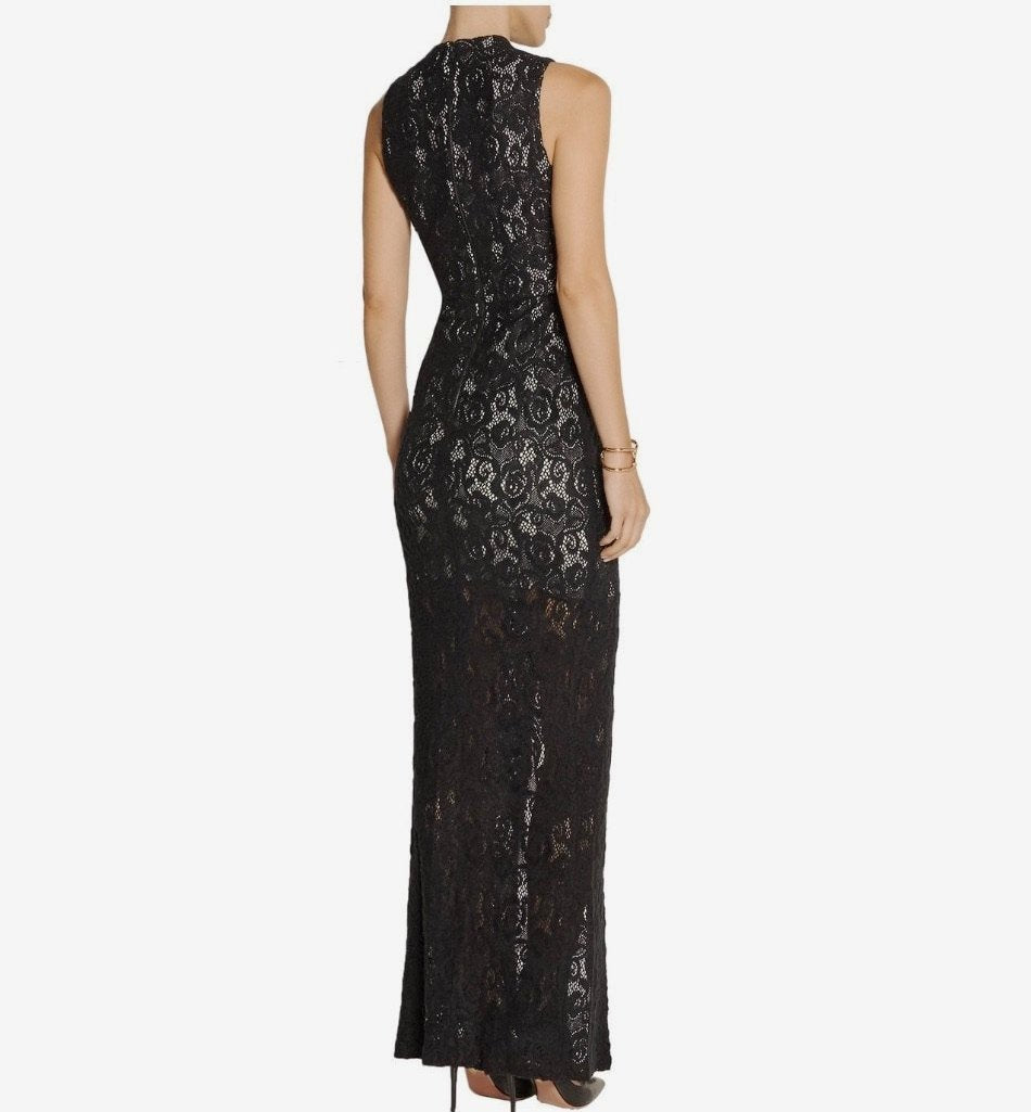 Alice & Olivia Gisela Lace Gown - CHIC Kuwait Luxury Outlet