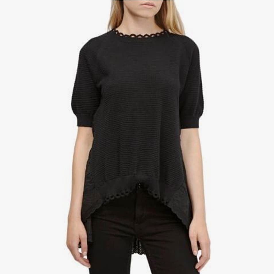 French Connection Scallop Crochet Jumper - CHIC Kuwait Luxury Outlet