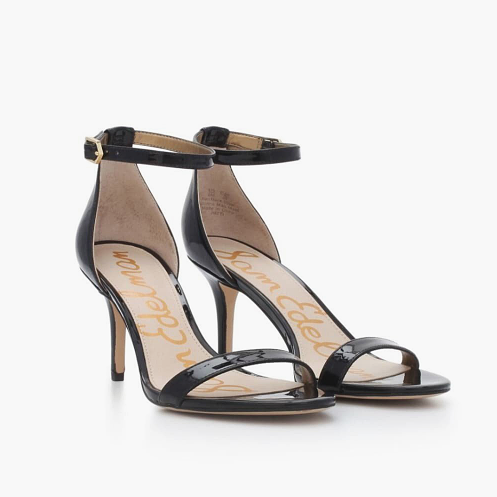 Sam Edelman Ankle Strap Patent Sandal - CHIC Kuwait Luxury Outlet