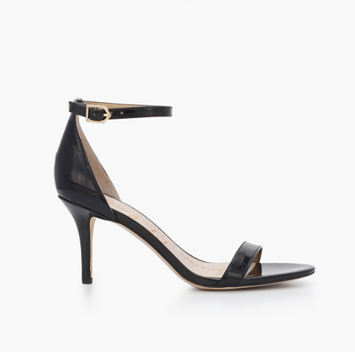 Sam Edelman Ankle Strap Patent Sandal - CHIC Kuwait Luxury Outlet
