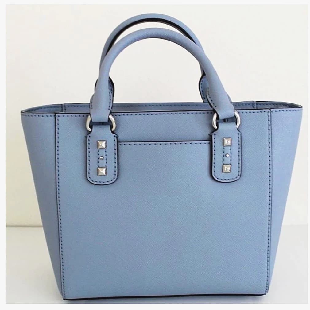 Michael Kors Sandrine Stud Crossbody Blue - chickuwait.com