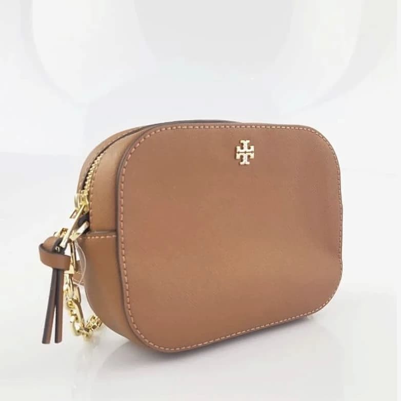 Tory Burch Emerson Crossbody Brown - chickuwait.com
