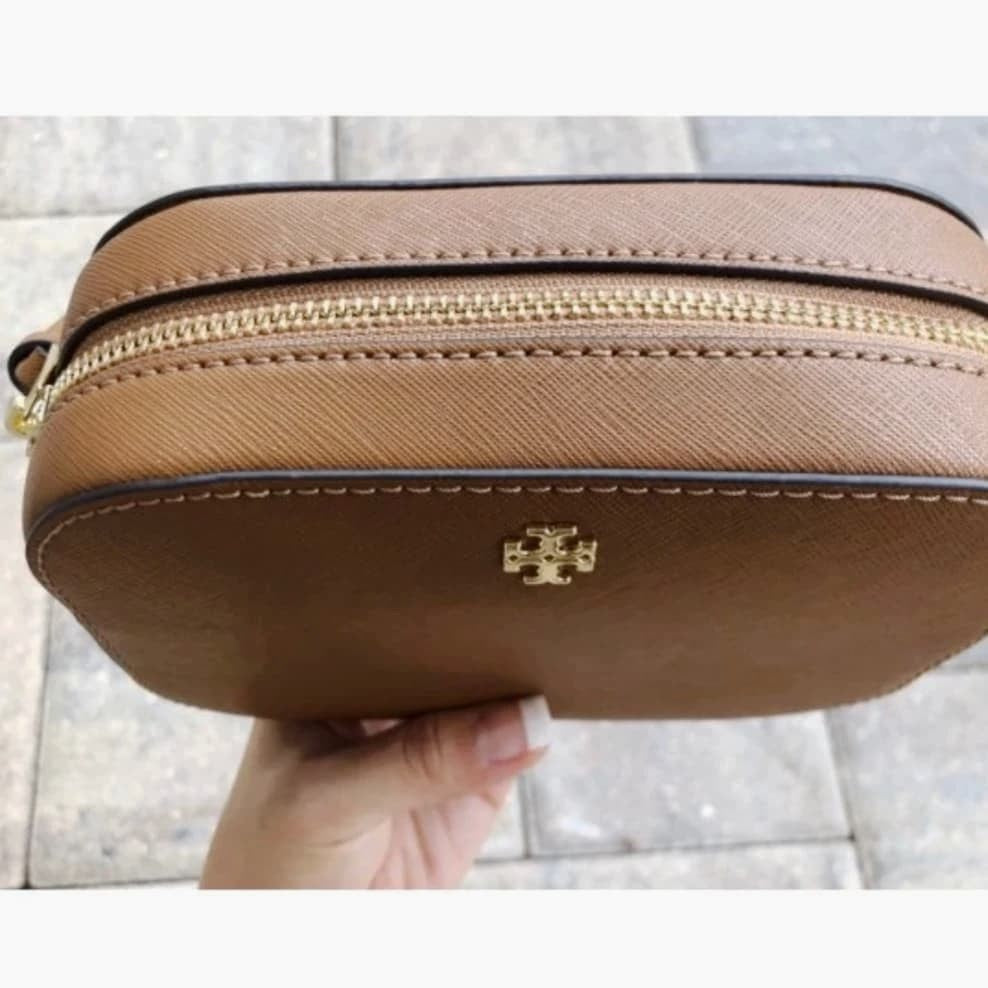 Tory Burch Emerson Crossbody Brown - chickuwait.com