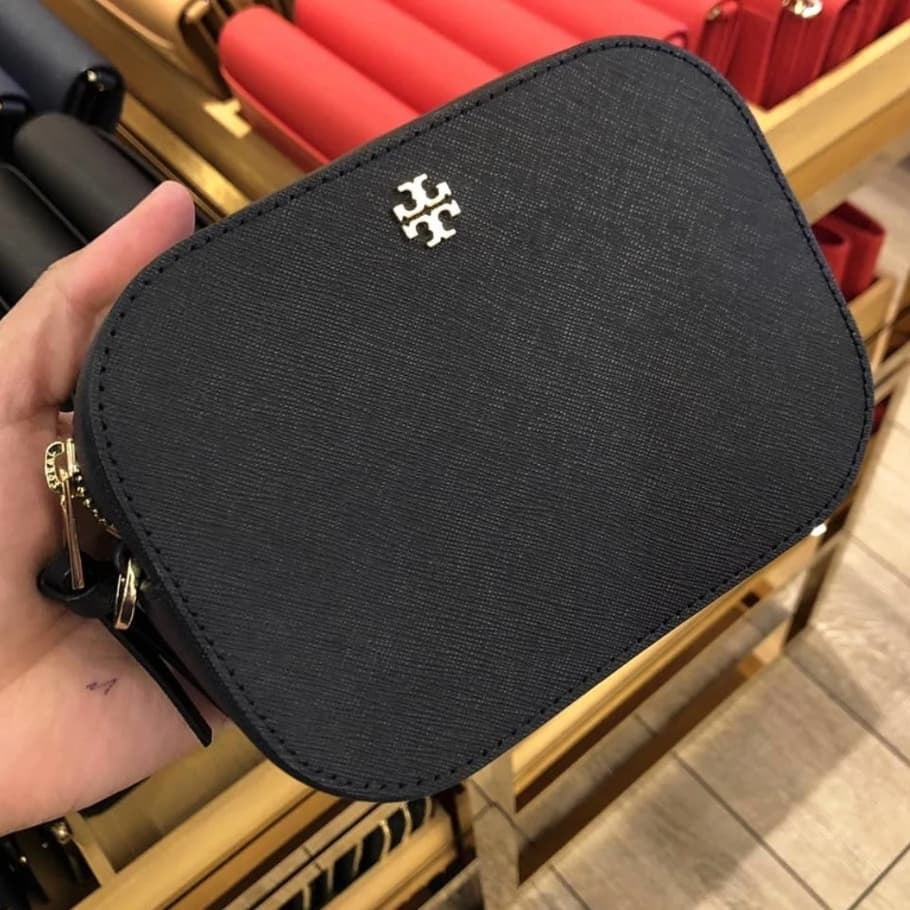 Tory Burch Emerson Crossbody Black - chickuwait.com
