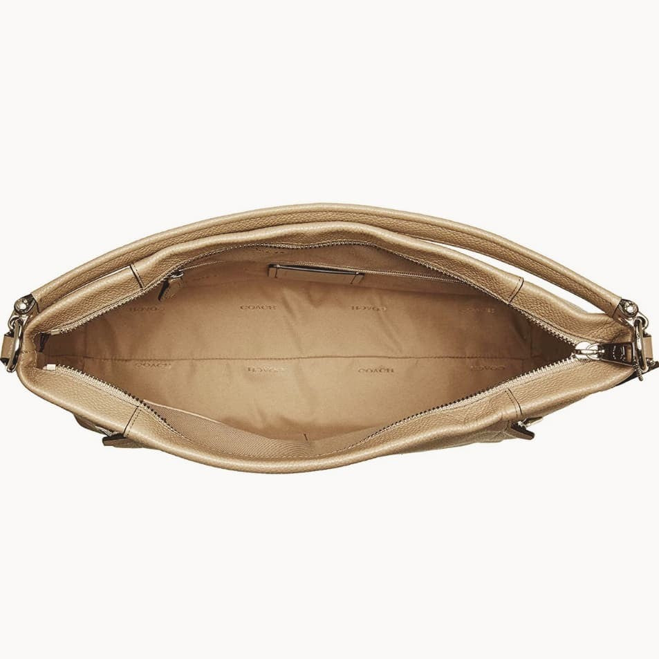 Coach Scout Hobo Crossbody Bag Tan - chickuwait.com