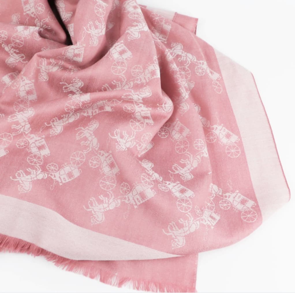 Coach Horse & Carriage Oversized Scarf - chickuwait.com