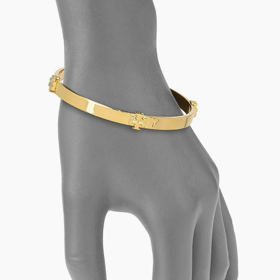 Tory Burch Logo Bangle Gold - chickuwait.com