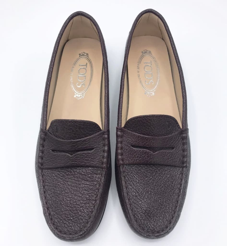 Tods Gommino City Loafers Grainy Leather - chickuwait.com