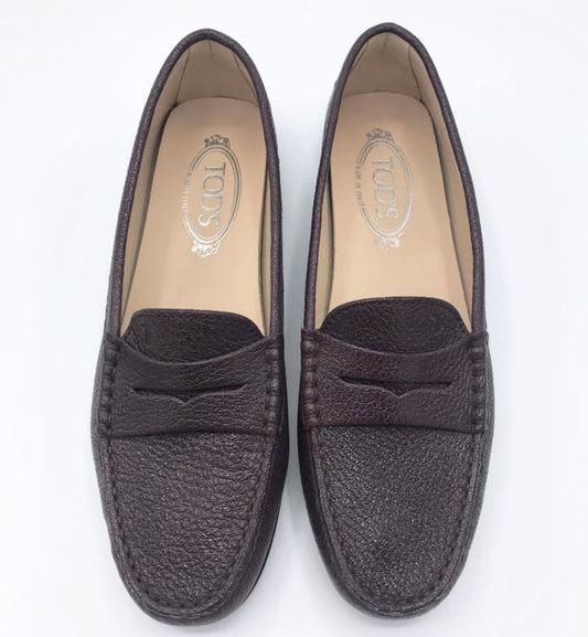 Tods Gommino City Loafers Grainy Leather - chickuwait.com