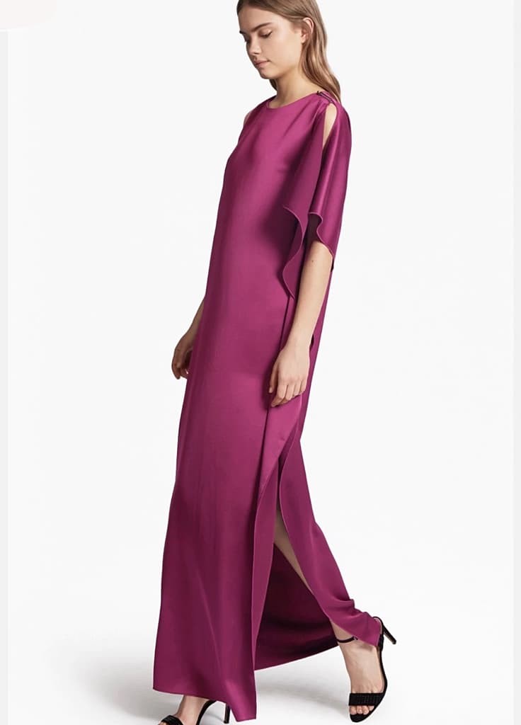 French Connection Satin Maxi Dress - CHIC Kuwait Luxury Outlet