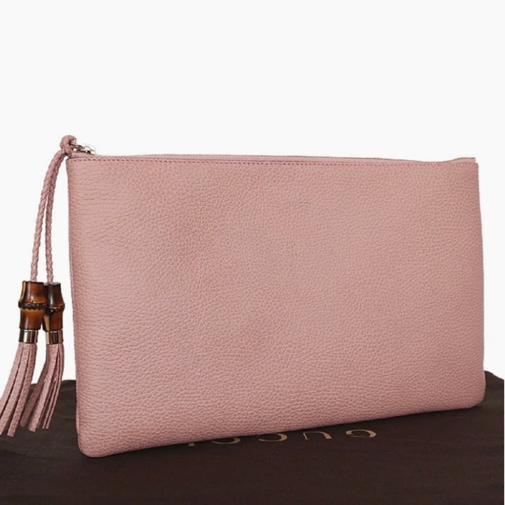 Gucci Bamboo Tassel Clutch Large - chickuwait.com