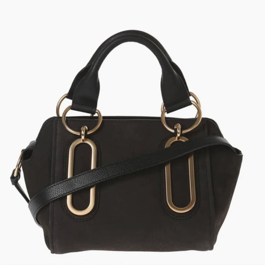 See By Chloe Paige Mini Graphite Crossbody - CHIC Kuwait Luxury Outlet