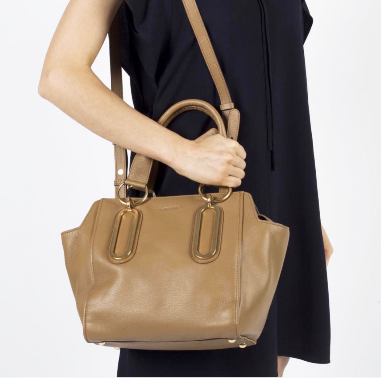 See By Chloe Paige Leather Crossbody - CHIC Kuwait Luxury Outlet