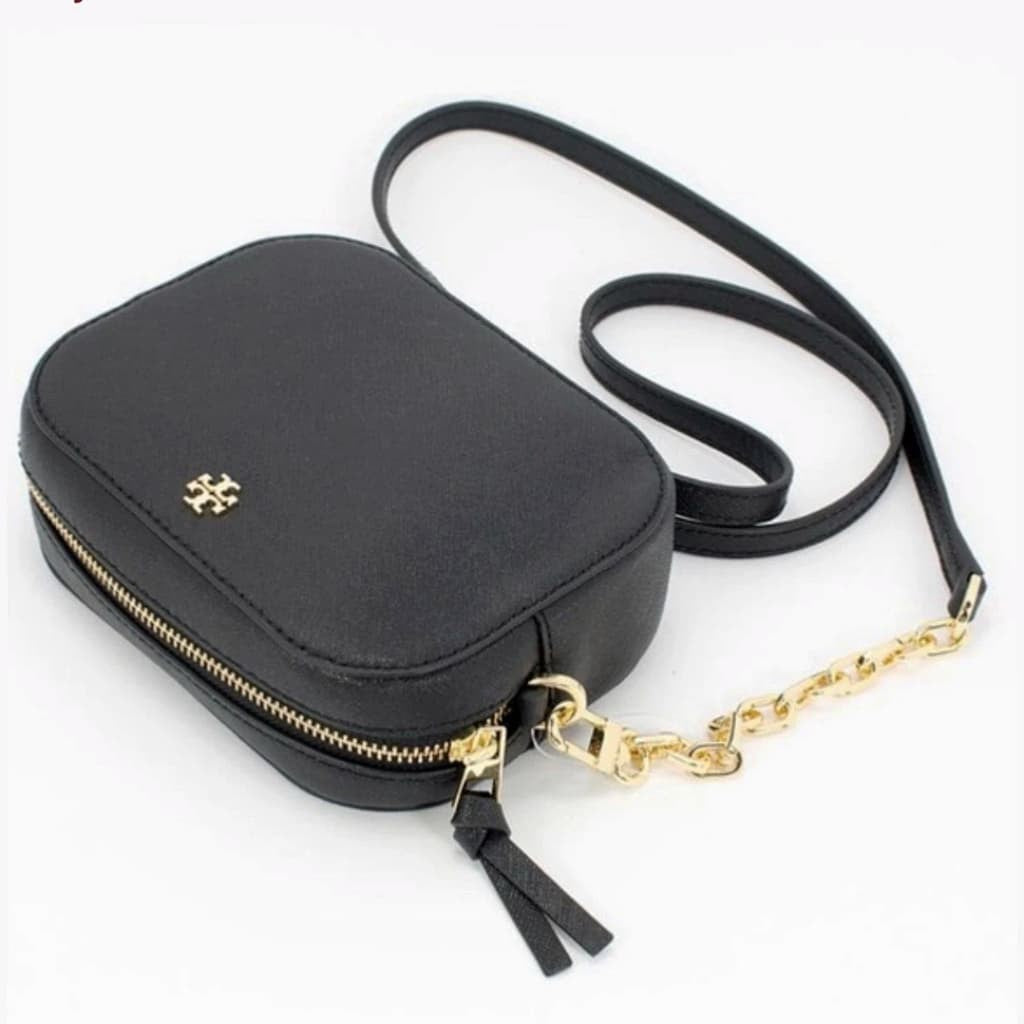 Tory Burch Emerson Crossbody Black - chickuwait.com