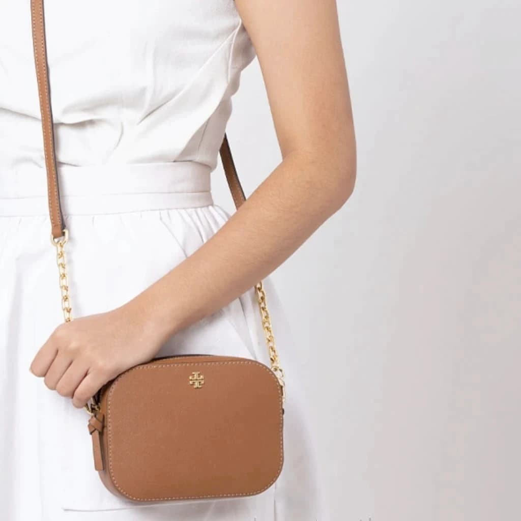Tory Burch Emerson Crossbody Brown - chickuwait.com