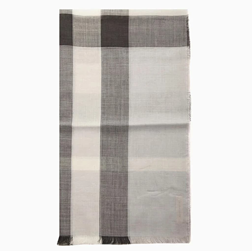 Burberry Scarf Gauze Large Check - chickuwait.com