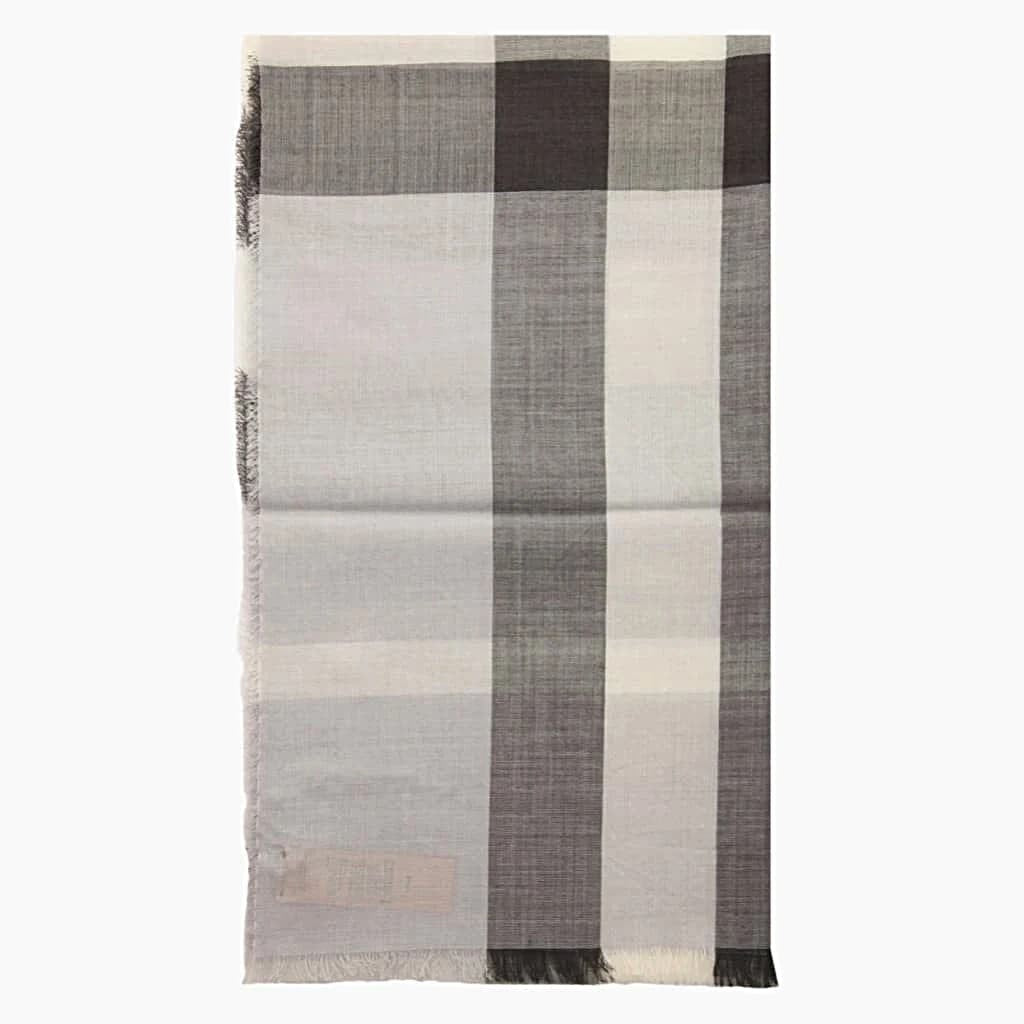 Burberry Scarf Gauze Large Check - chickuwait.com